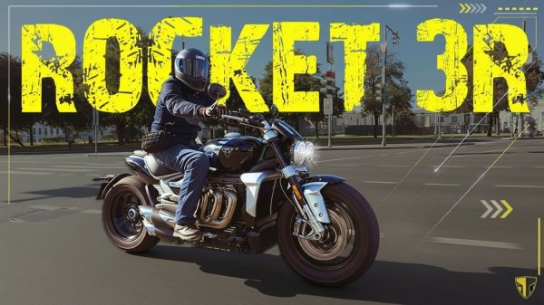 2.5 ЛИТРА УДОВОЛЬСТВИЯ! ОБЗОР TRIUMPH ROCKET 3R | ИНМОТО ТЕСТ