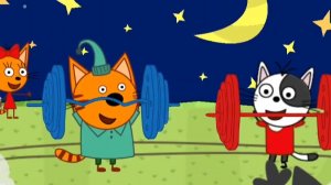 ТРИ КОТА.  ЦИРК. мультфильм игра.