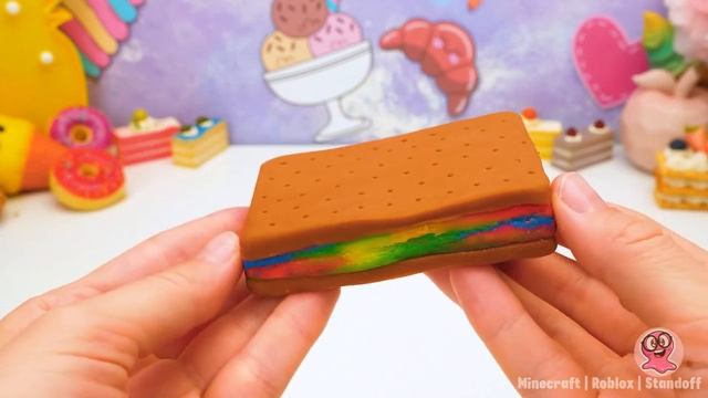 Готовим РАДУГУ! 🍩🌈 Яркие десерты из пластилина