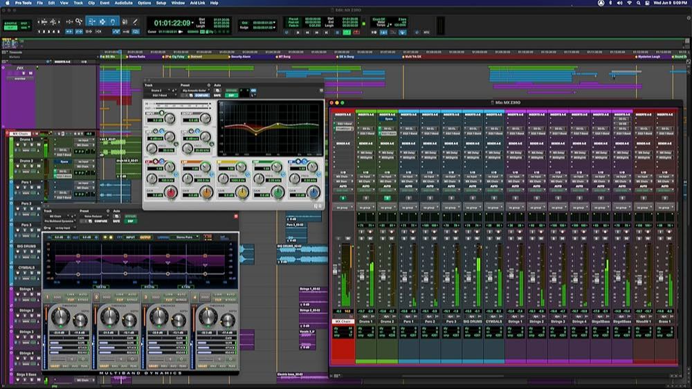 Сведение трека в ProTools Ultimate vers 2025 12 0 смотреть онлайн