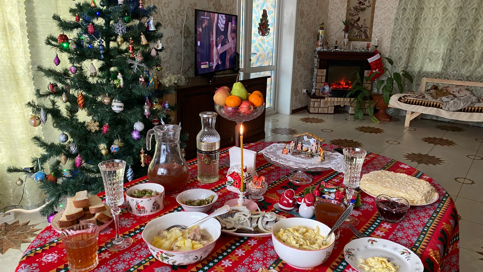 ✨Влог Рождественский⭐️🎄👼Празднуем Сочельник, Рождество Христово😇Праздничный стол, идем в храм🙏⛪️ смотреть онлайн