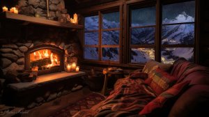 🔥 РОЖДЕСТВЕНСКИЙ ДЖАЗ НА ДИВАНЕ У КАМИНА 🎵 ЗИМНЯЯ МУЗЫКА ДЛЯ ДУШИ 🎵 УСПОКАИВАЮЩАЯ МУЗЫКА ДЛЯ СНА