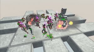 ARBS: БЛОК ПРОТИВ ПЛОТИ! █🧱 ГИГАНТ ИЗ МАЙНКРАФТА ПРОТИВ ВСЕХ ОБИТАТЕЛЕЙ АРЕНЫ!