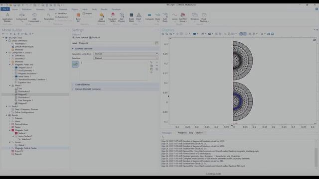 Modeling Coils and Electric Circuits Using the Magnetic Fields Interface смотреть онлайн