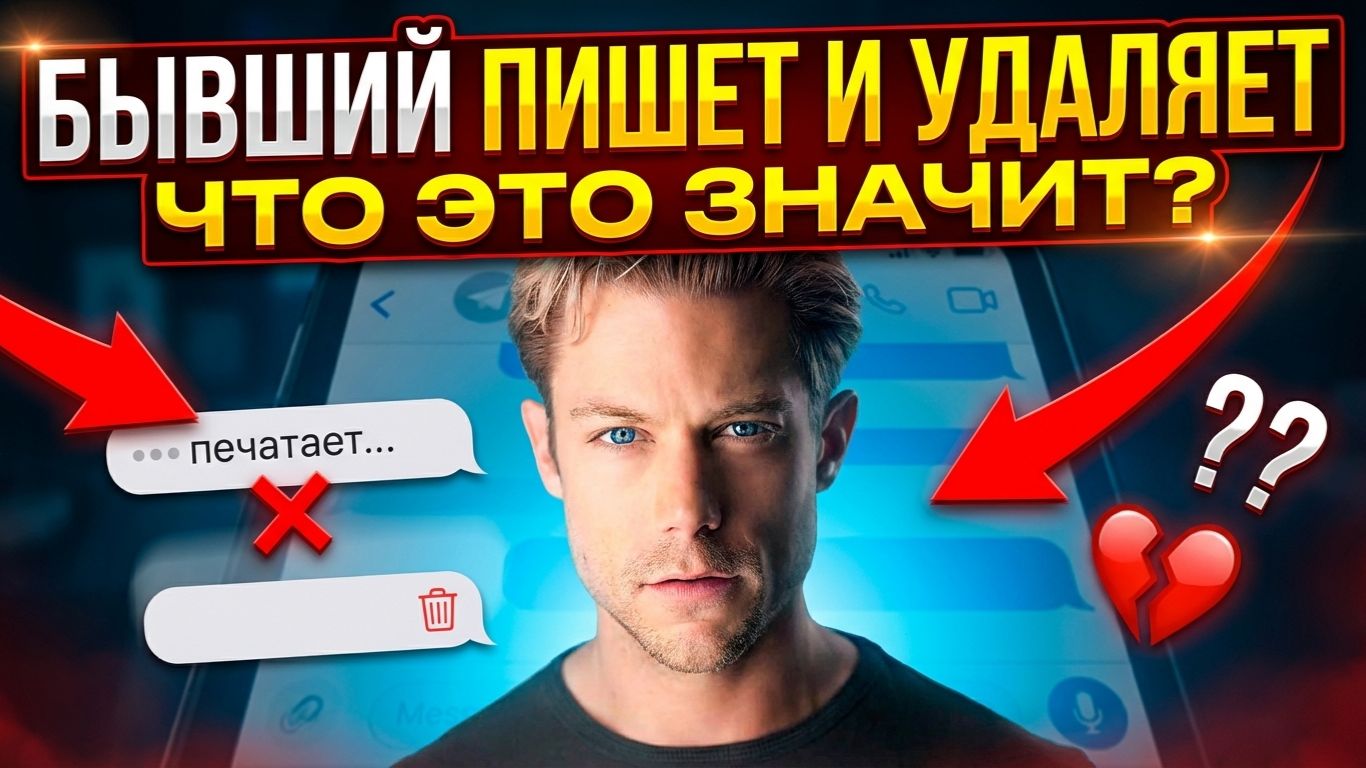 БЫВШИЙ ПИШЕТ И УДАЛЯЕТ СООБЩЕНИЯ! ЧТО ЭТО ЗНАЧИТ? смотреть онлайн