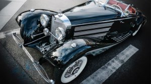 Обзор ретро автомобиля эпохи Ар-Деко Mercedes-Benz 540 k