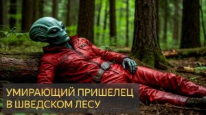 Умирающий пришелец в шведском лесу (Мистическая история, лусоруб, нло)