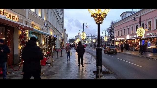 Москва новогодняя 2026   улица   Пятницкая