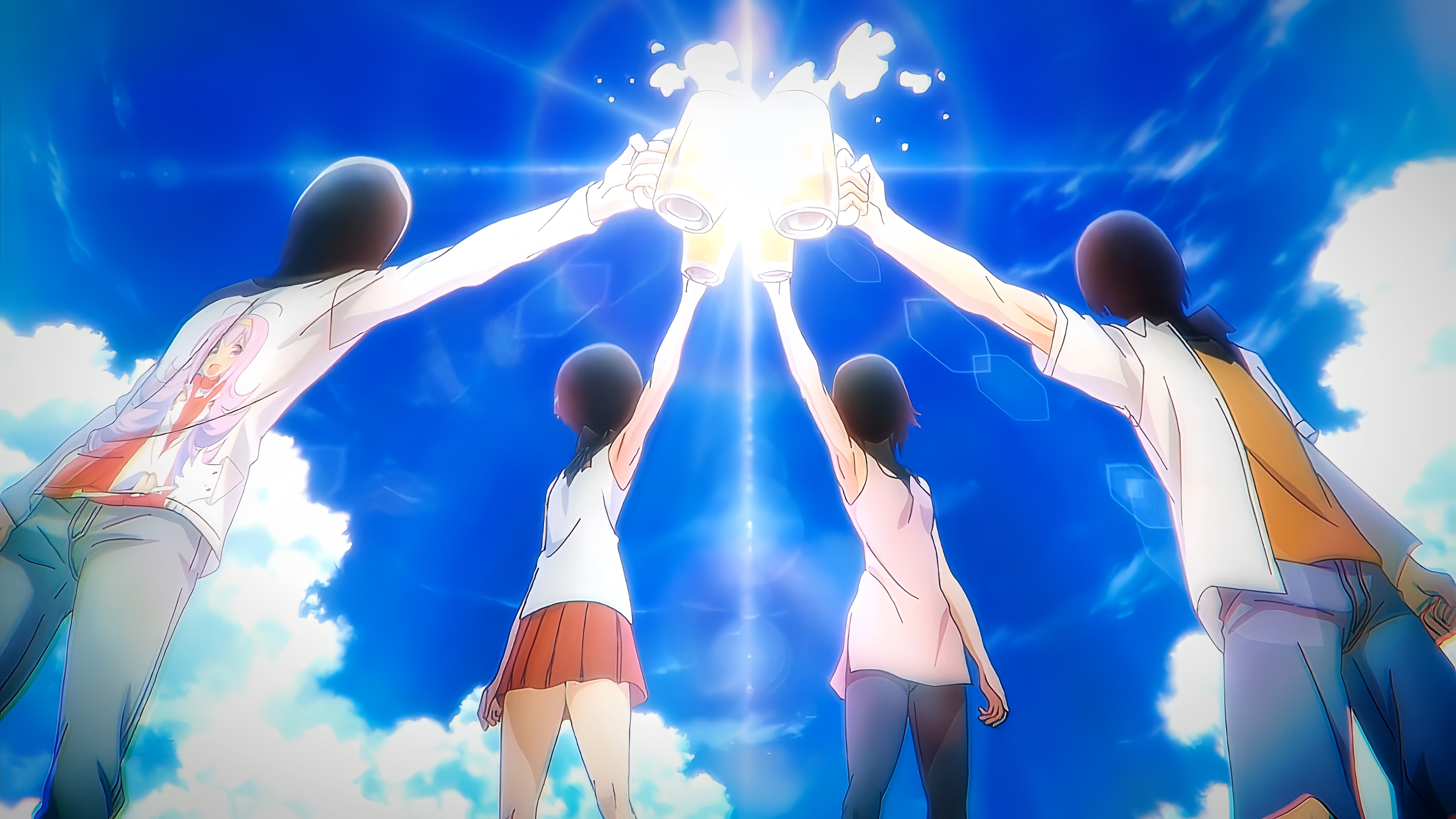 Необъятный океан - Эндинг 2 | 4k | 60FPS | Creditless | смотреть онлайн