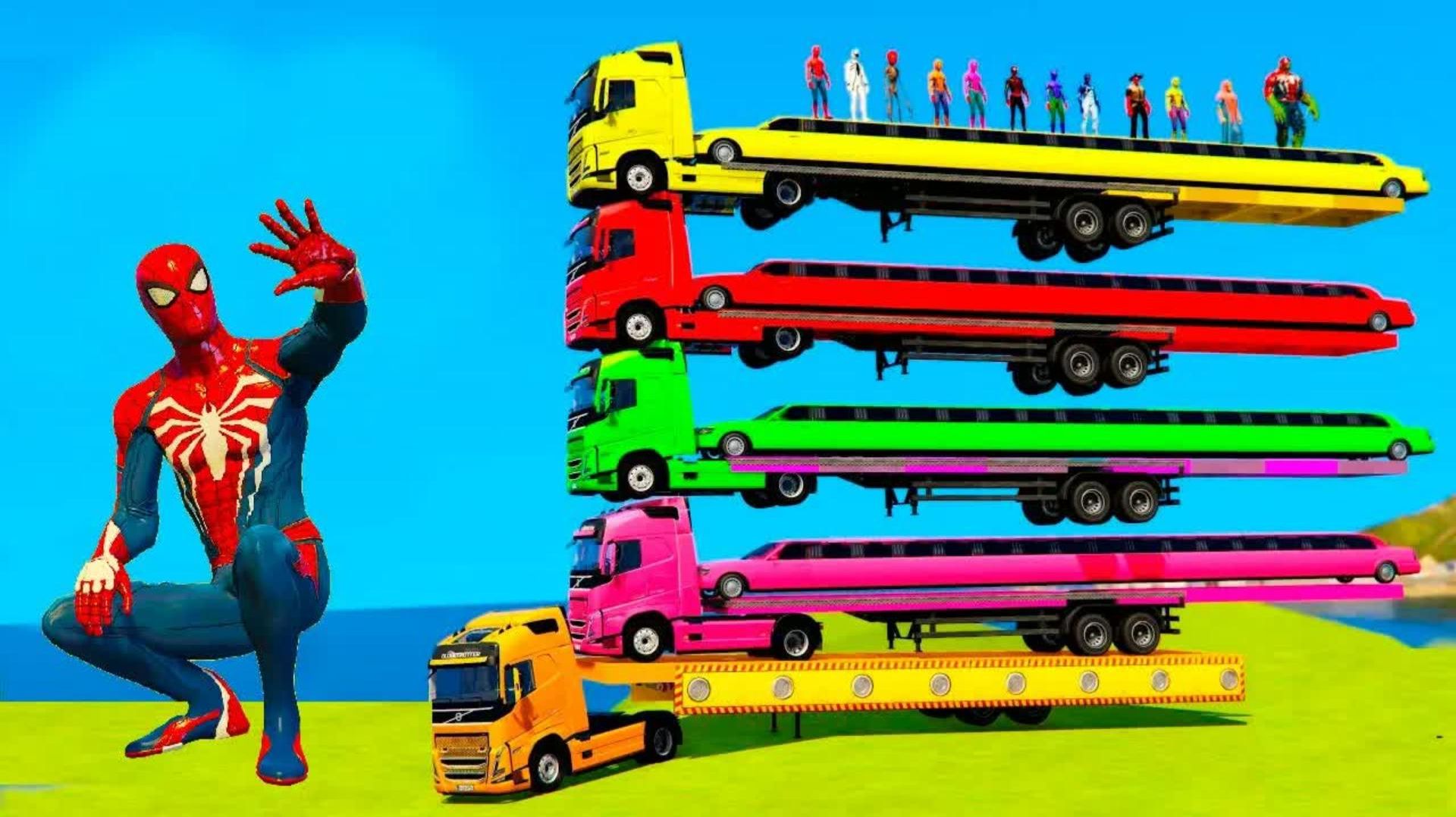 ГОНОЧНАЯ ТРАССА С ПРЕПЯТСТВИЯМИ ДЛЯ СУПЕРГЕРОЕВ! ЧЕЛОВЕК ПАУК ПРОТИВ БЭТМЕНА И ХАЛКА! ГТА5! часть 8 ГОНОЧНАЯ ТРАССА С ПРЕПЯТСТВИЯМИ ДЛЯ СУПЕРГЕРОЕВ! ЧЕЛОВЕК ПАУК ПРОТИВ БЭТМЕНА И ХАЛКА! ГТА5! часть 8