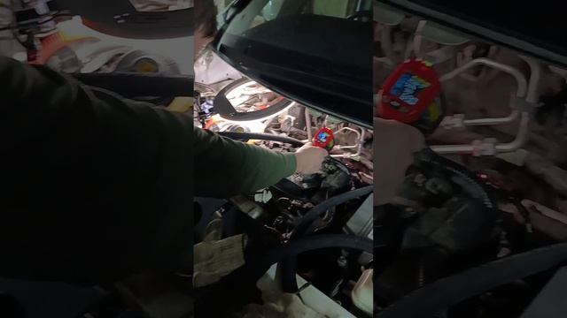 промывка радиатора печки Honda Stepwgn Rp5