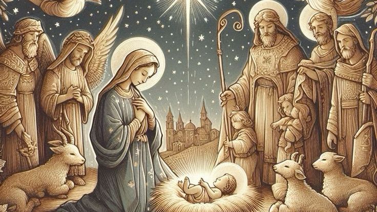 ДРУЗЬЯ МОИ !!!С РОЖДЕСТВОМ ВАС!!! смотреть онлайн