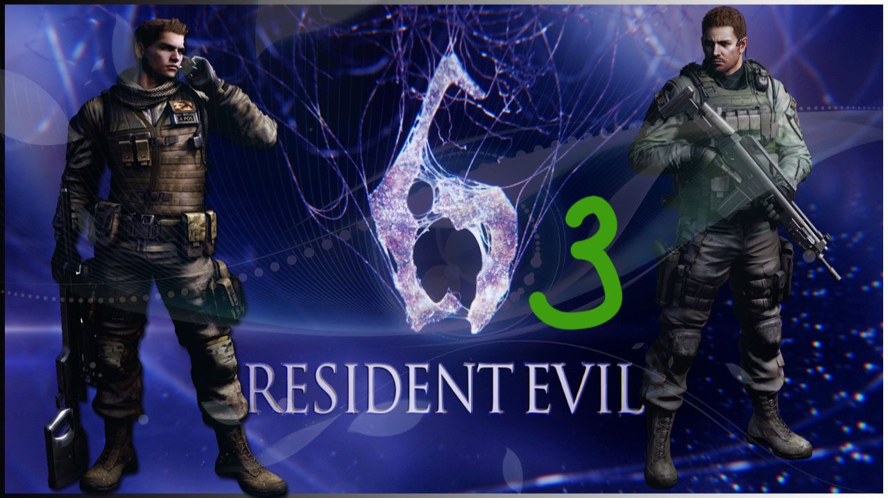 Прохождение Resident Evil 6 #3 (Крис. Глава 3) смотреть онлайн