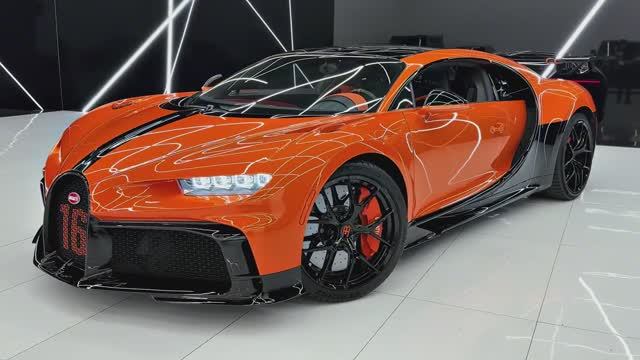 Bugatti Chiron Pursport 2025 года смотреть онлайн