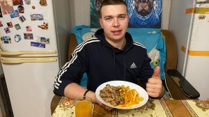 Куриные сердечки по крестьянски😋✅💥