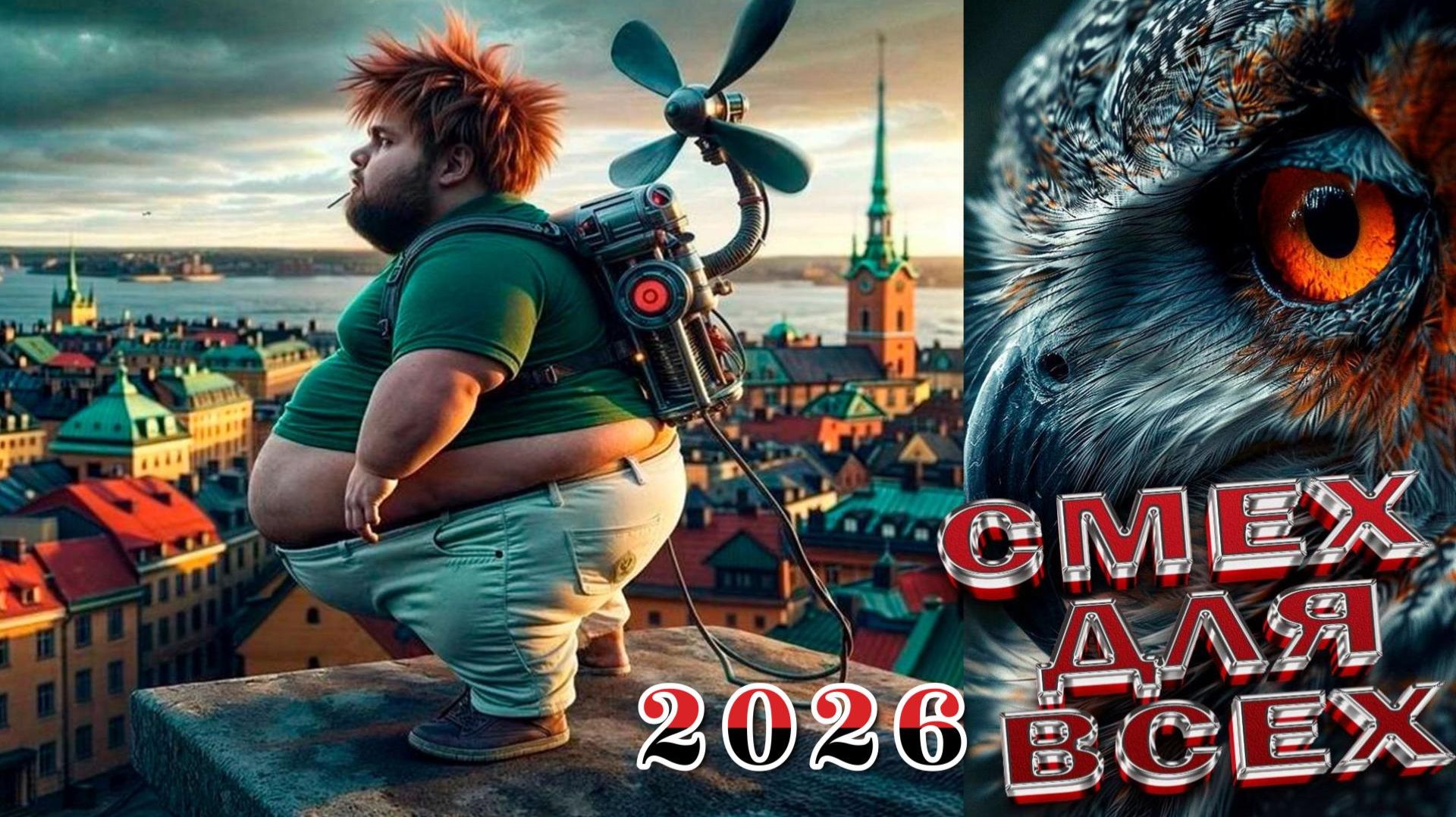 ШУТКИ ОТ НЕЙРОСЕТИ 2026 - ВЫПУСК № 1 смотреть онлайн