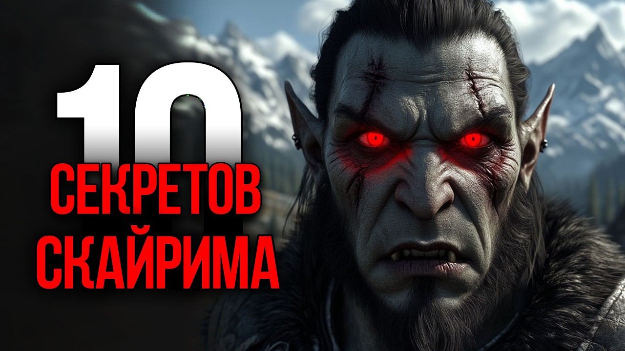 Skyrim - Секреты и Интересные Моменты игры смотреть онлайн