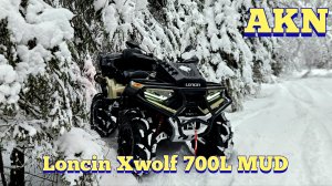 Зимняя обкатка Loncin Xwolf 700L MUD
