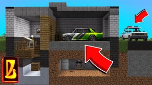 Как угнать машину ИЗ ЗАКРЫТОГО ГАРАЖА？ Восстановление жигулей в Майнкрафте
