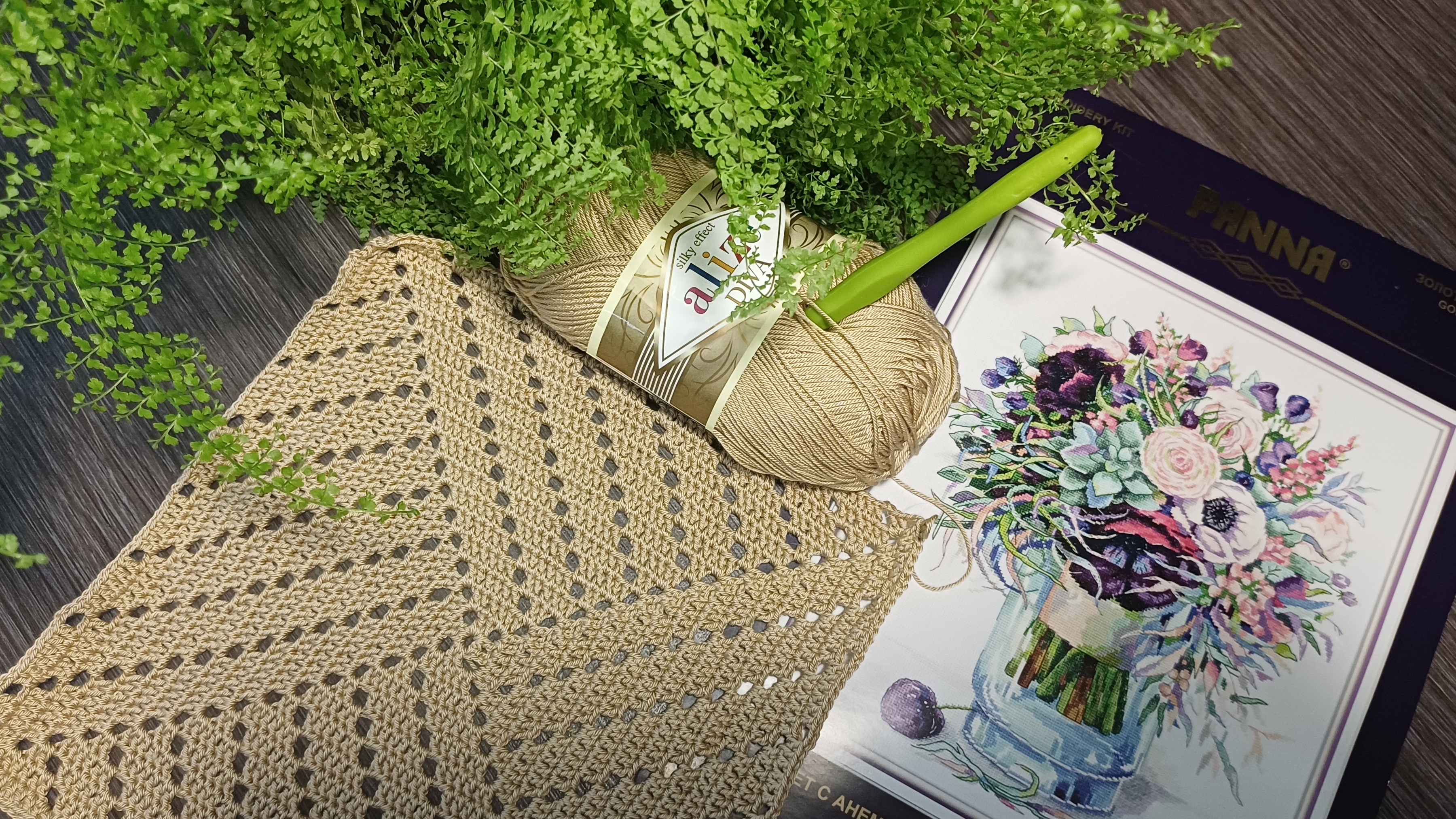 Рукоделие🧶 Вязание..вышивка.. Новый процесс..😉❤️