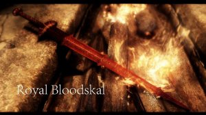 Skyrim - Уникальное оружие «Бладскал»