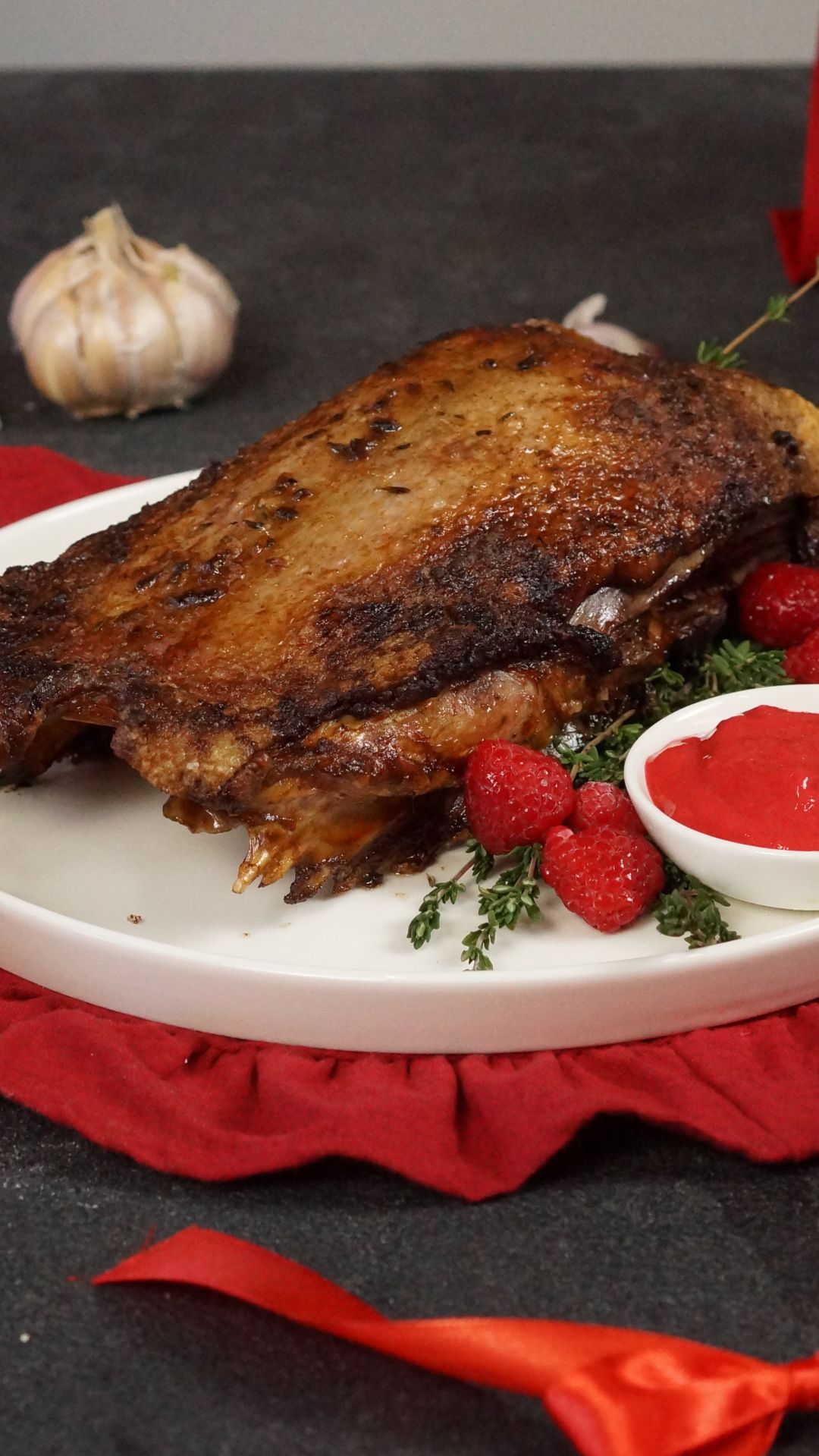 Гусь с малиновым соусом! смотреть онлайн