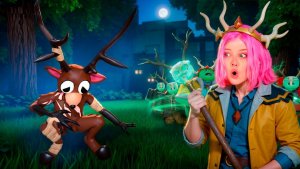 Я СТАЛА КОРОЛЕМ СЕКТАНТОМ!! СПАСЛА ЖИЗНЬ ЗЛОМУ ОЛЕНЮ и ТЕПЕРЬ МЫ ЛУЧШИЕ ДРУЗЬЯ в 99 НОЧЕЙ В ЛЕСУ