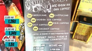 Кофе во Вьетнаме — цены удивят! Сколько реально стоит