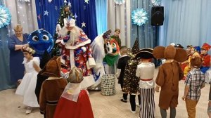 Новогодний утренник "Чудеса под Новый год" подготовительная группа "Капельки" д.с."Лучик" 2025 год