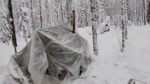 С ночёвкой на снегоходе в лес (рассказ)