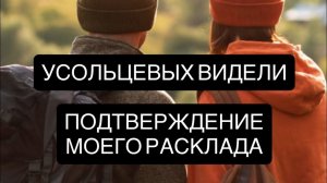 Усольцевы живы. Таро расследование. Подтверждение моего расклада.
