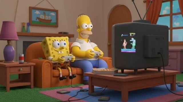 🎮Спанч Боб🎳Гомер Симпсон Фан ии трейлер смотреть онлайн