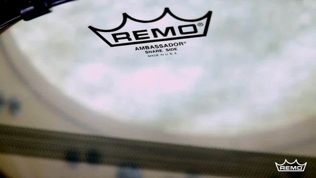 Ambassador Hazy Snare Side Drumhead   Remo
