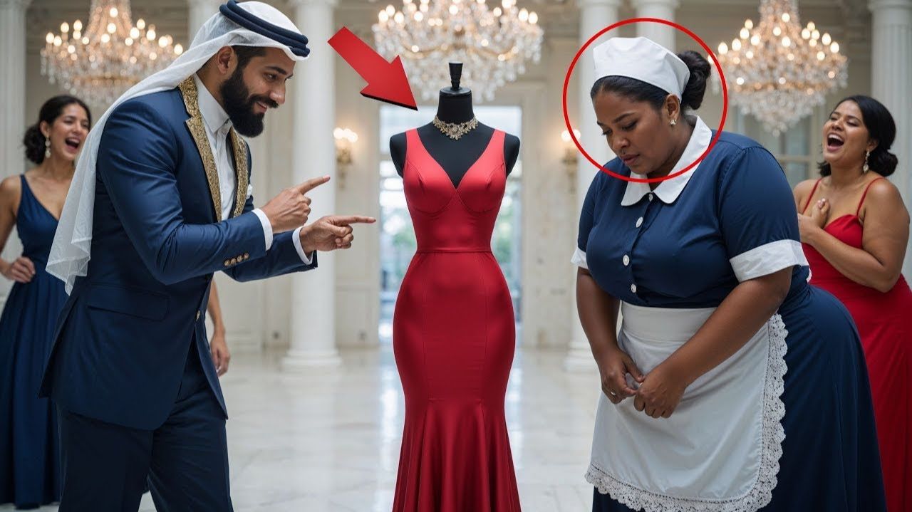 «Если ты войдёшь в ЭТОМ ПЛАТЬЕ — я женюсь на тебе!» — рассмеялся арабский миллиардер… н смотреть онлайн