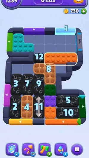 color block jam 1239