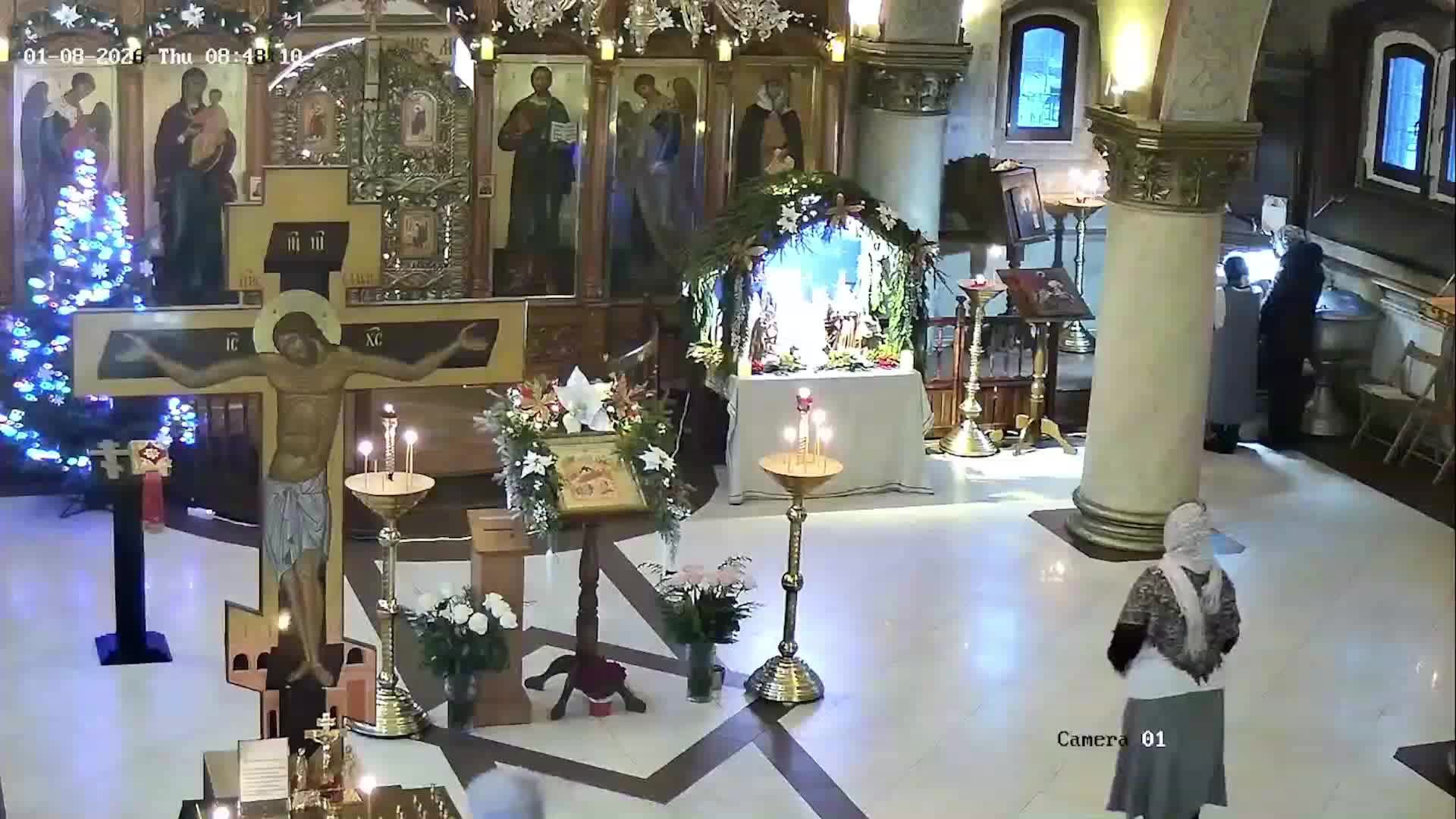 Божественная литургия 08.01.2026г. 9.00 смотреть онлайн