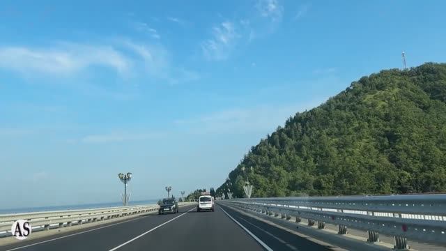 Красивая горная дорога!