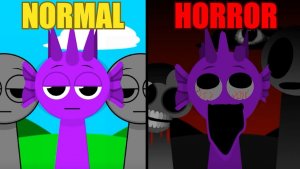 Incredibox Sprunki： HD Remake. Normal VS Horror Versions
