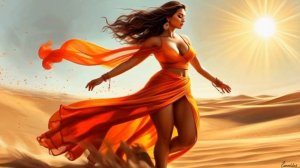 Танец песка.