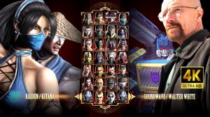 Игра за Raiden Onslaught & Kitana MKX Tournament в Mortal Kombat Komplete Edition на PC Expert в 4K