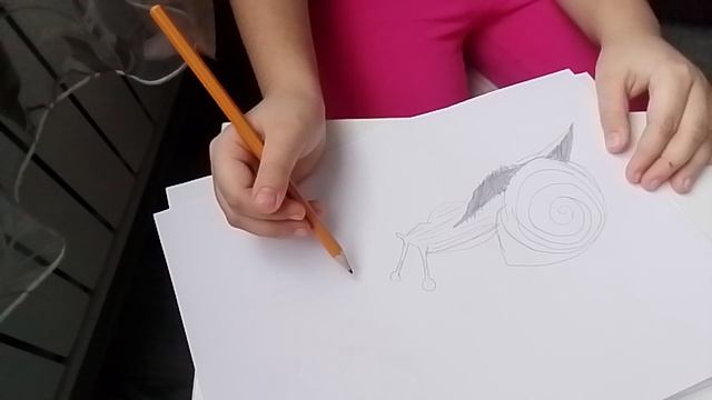 рисуем милую улитку🐌😁☑️✔️ смотреть онлайн