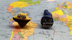 Слеплен одинаковых червей название " Голодный червь. " из роблокса.