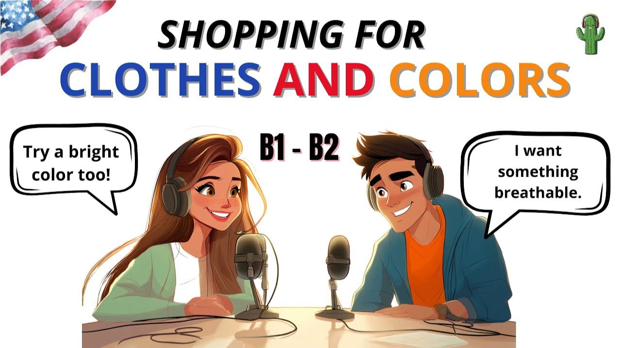 Learn English with Colors & Clothes | ENGLISH PODCAST смотреть онлайн