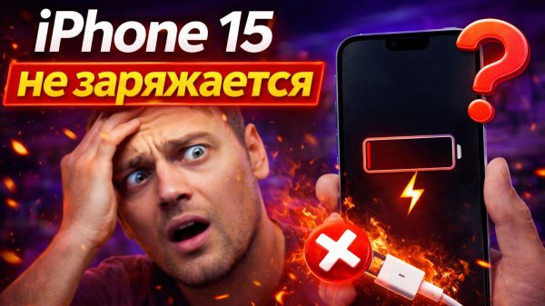 iPhone 15 не заряжается - ремонт материнской платы и замена микросхемы Tigris