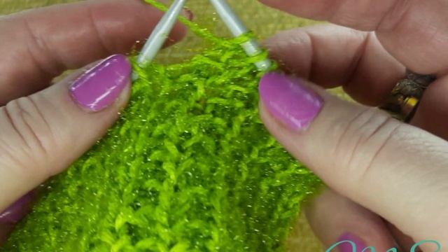 вяжуивяжу😉 Красивейшая резинка спицами.