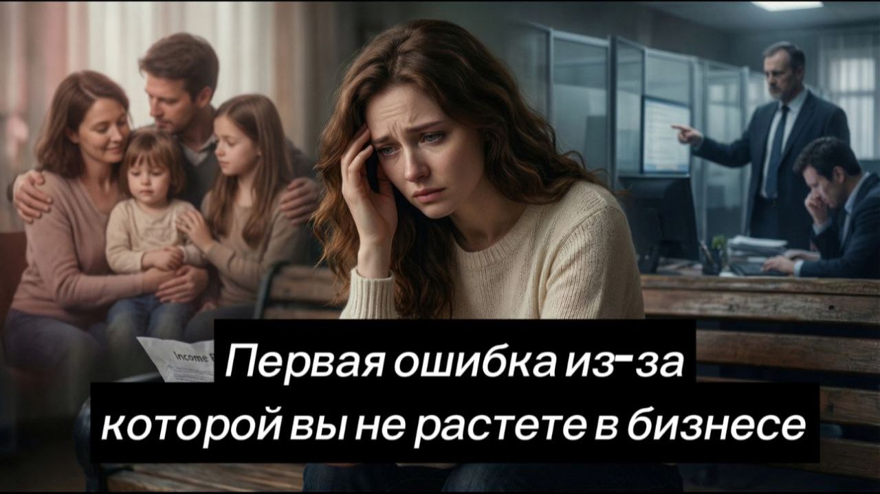 📝 Терапевтический эфир: «Первая ошибка, из-за которой вы не растёте в бизнесе»