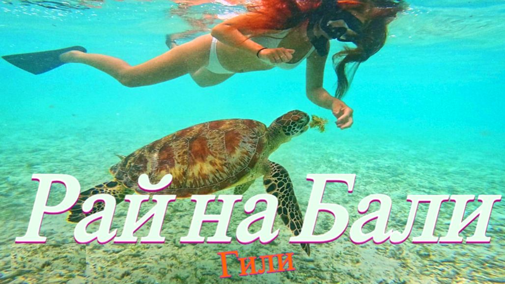 ОСТРОВА ГИЛИ Бали 2026! Приключения с черепахами, райские пляжи Бали архипелага