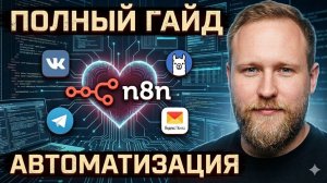 Парсинг групп ВК, автоматизация яндекс почты, настройка триггера телеграм N8N