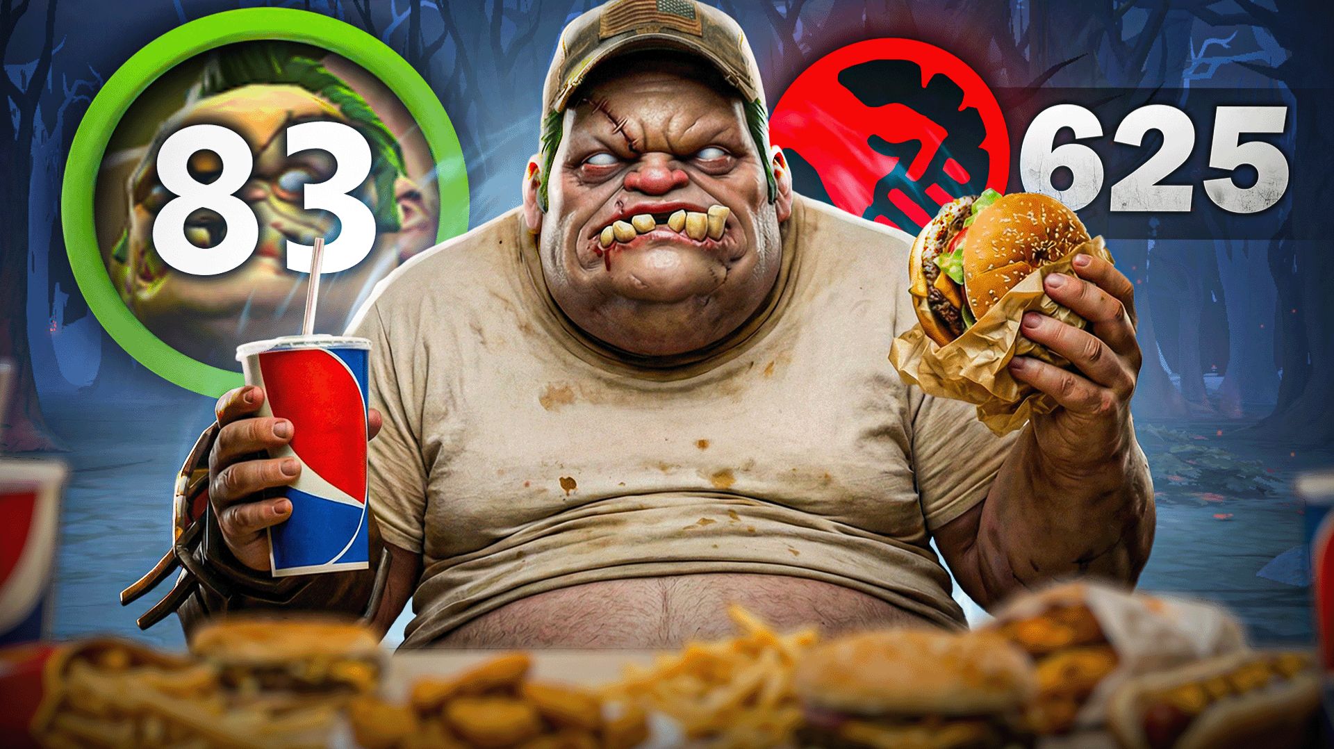 ПУДЖИНАТОР 15.000 ХП 700 СИЛЫ 🔥 Pudge Dota 2 смотреть онлайн