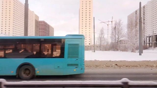 ОКРАЙНА САНКТ-ПЕТЕРБУРГА ИЗ ОКОН ТРАМВАЙЧИКА смотреть онлайн